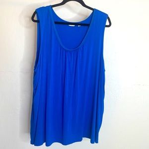 Liz Claiborne Bright Blue Tank
